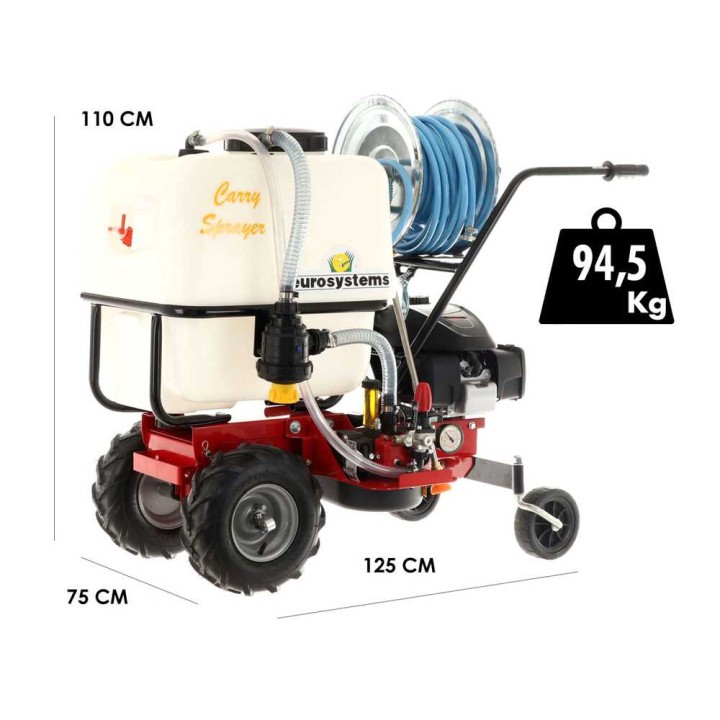 Eurosystem Carry Sprayer -ruiskutuslaite, Honda GCVx 170, 120 l
