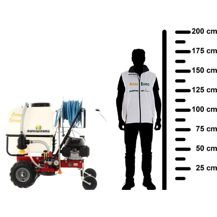 Eurosystem Carry Sprayer -ruiskutuslaite, Honda GCVx 170, 120 l