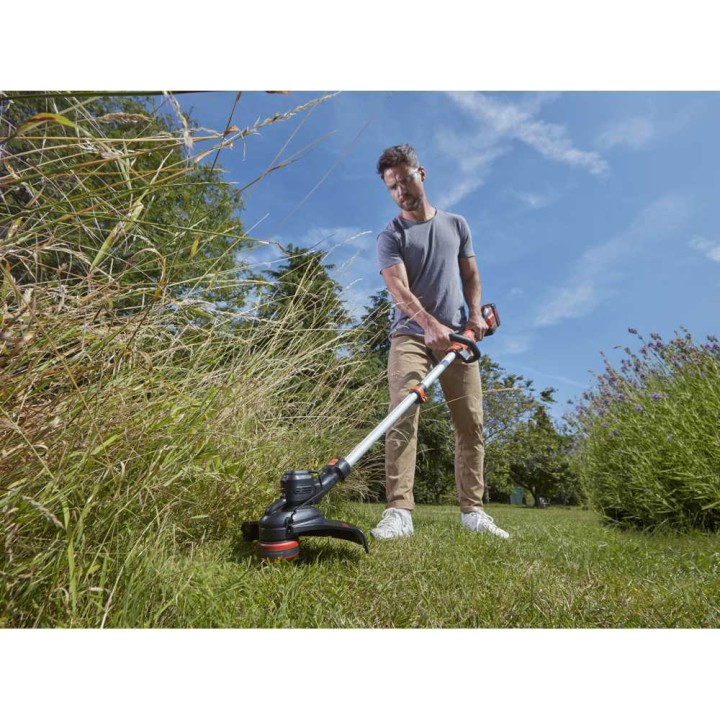 Black & Decker BCSTE636L1-QW akkuruohotrimmeri, 36 V, 2,5 Ah, 33 cm