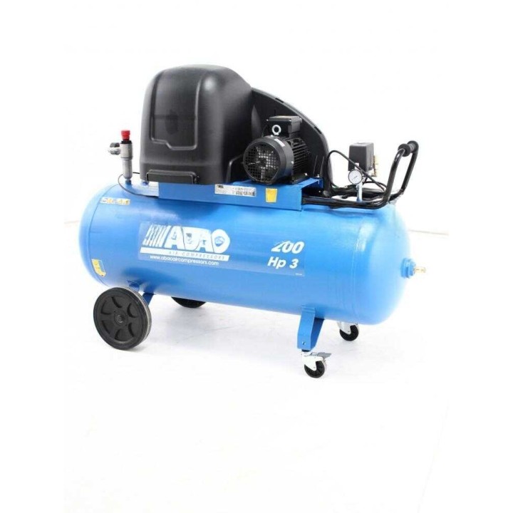 ABAC S A39B/200 CT3 -hihnakompressori, 3 HP, 200 l, 400 V