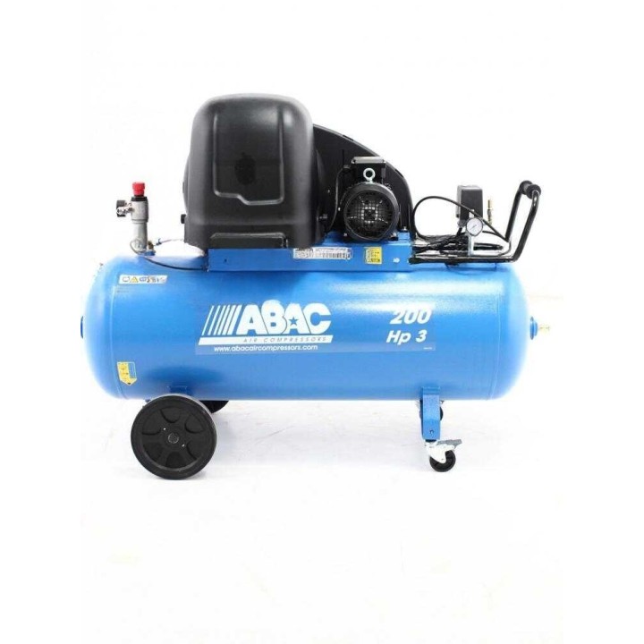 ABAC S A39B/200 CT3 -hihnakompressori, 3 HP, 200 l, 400 V