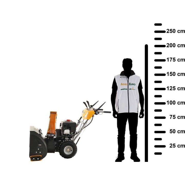 Stiga ST 5262 P bensiinikäyttöinen lumilinko, 252 cm³, 61 cm, 7 HP