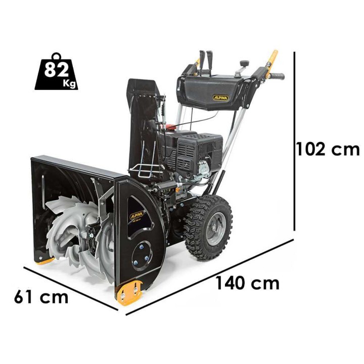 Alpina AS 56 P bensiinilumilinko, 212 cm³, 57 cm, 5 + 2 vaihdetta
