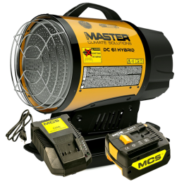 Master DC 61 Hybrid dieselkäyttöinen lämminilmageneraattori 17 kW