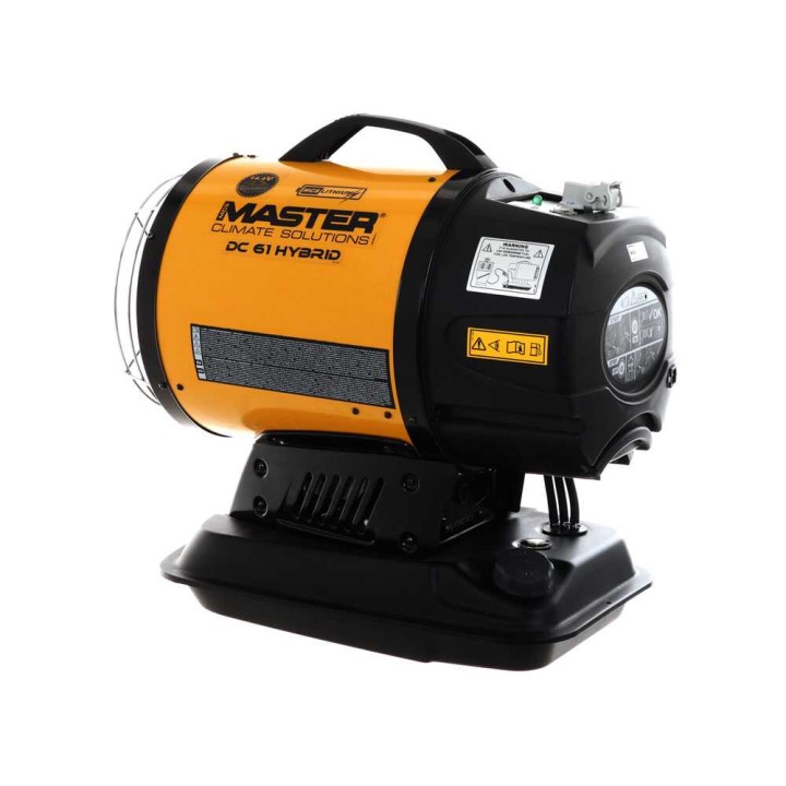 Master DC 61 Hybrid dieselkäyttöinen lämminilmageneraattori, 17 kW