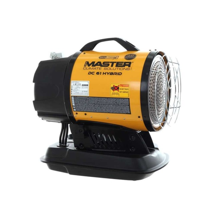 Master DC 61 Hybrid dieselkäyttöinen lämminilmageneraattori, 17 kW