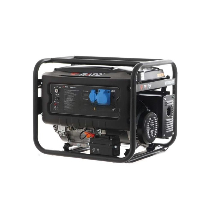 Rato R6000D-ATS bensiinigeneraattori, AVR, 6 kW, 5,5 kW jatkuva, 230 V