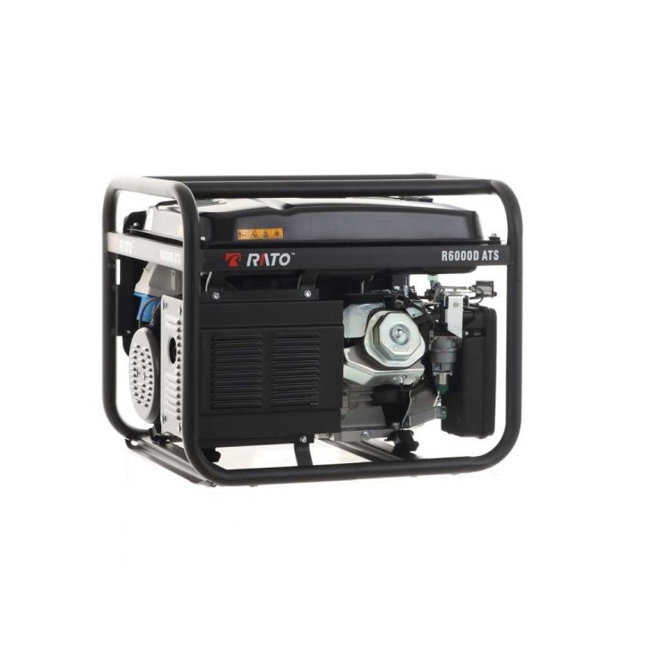 Rato R6000D-ATS bensiinigeneraattori, AVR, 6 kW, 5,5 kW jatkuva, 230 V