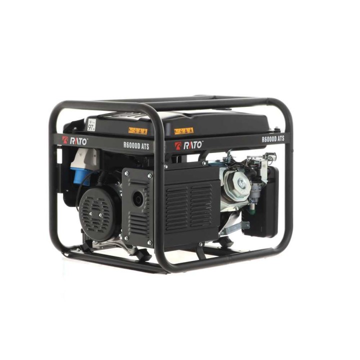 Rato R6000D-ATS bensiinigeneraattori, AVR, 6 kW, 5,5 kW jatkuva, 230 V