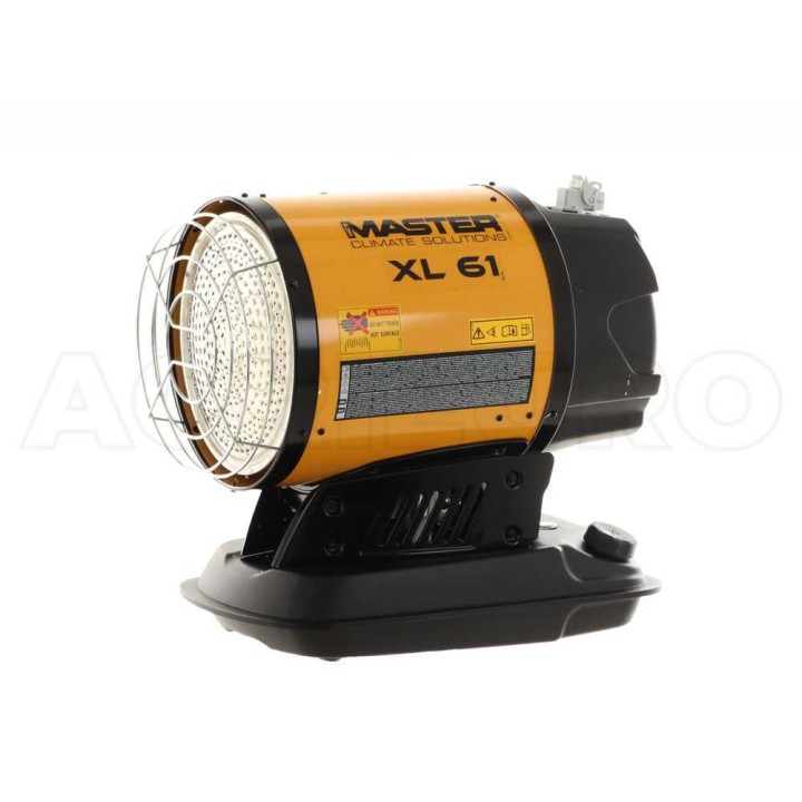 Master XL 61 dieselkäyttöinen lämminilmageneraattori, 17 kW
