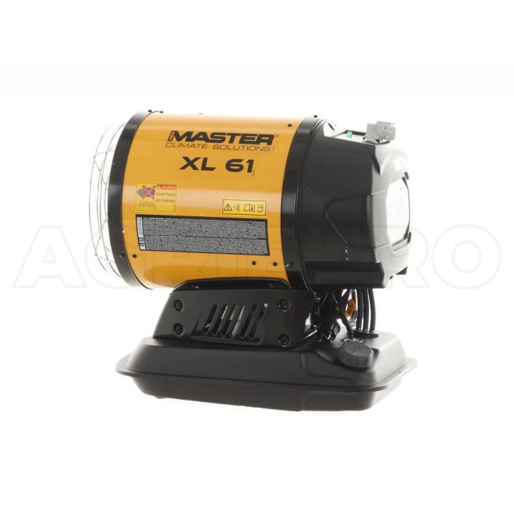 Master XL 61 dieselkäyttöinen lämminilmageneraattori, 17 kW