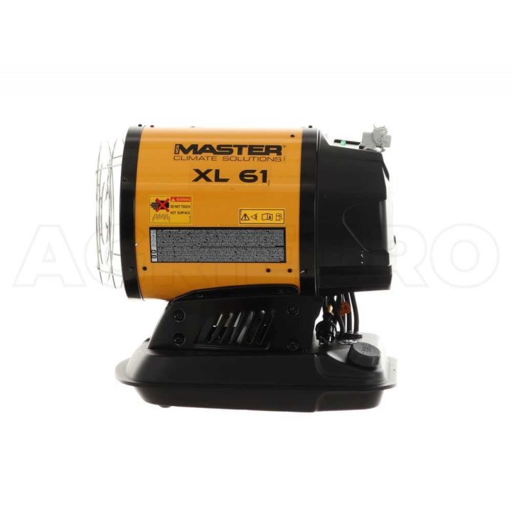 Master XL 61 dieselkäyttöinen lämminilmageneraattori, 17 kW