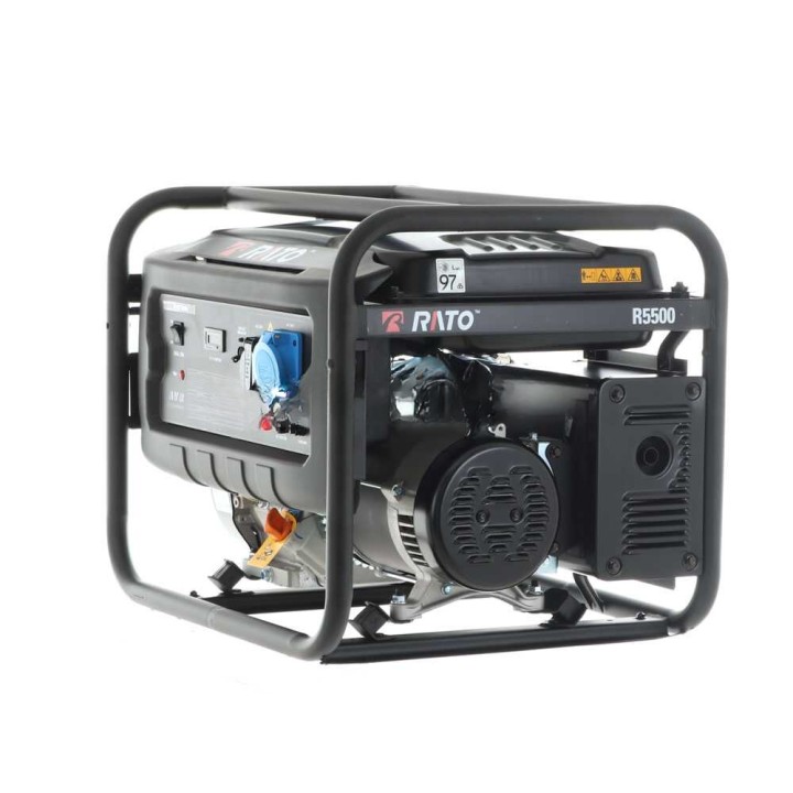 Rato R5500 AVR bensiinikäyttöinen generaattori, 5 kW, 5,5 kW