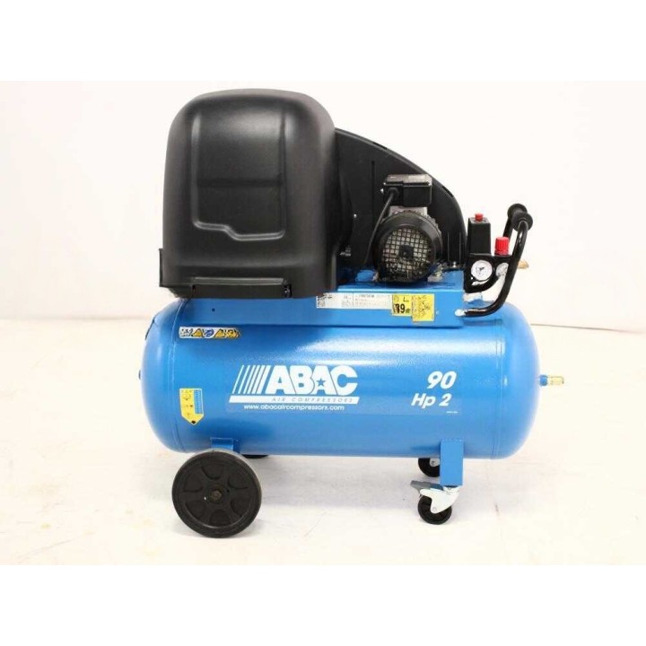 ABAC S A29B/90 CM2 hiljainen kompressori, 2 HP, 90 l, 10 bar