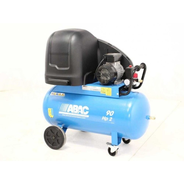 ABAC S A29B/90 CM2 hiljainen kompressori, 2 HP, 90 l, 10 bar
