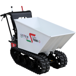 Seven Italy T500HD GX telaketjudumpperi 500 kg Honda GX200 hydraulinen lava