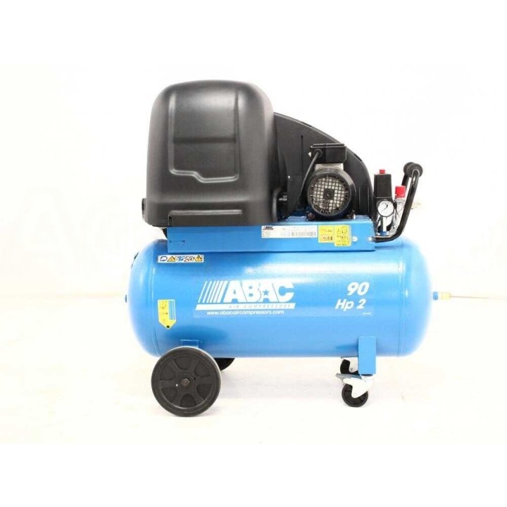 ABAC S A29B/90 CM2 hiljainen kompressori, 2 HP, 90 l, 10 bar