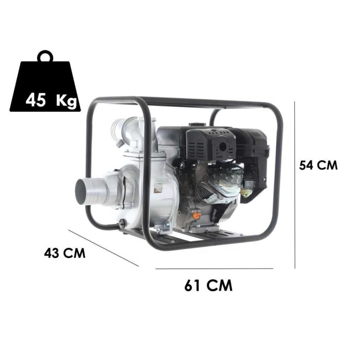 RATO RT100ZB26-5.2Q bensiinikäyttöinen vesipumppu, 9 HP, 1 600 l/min