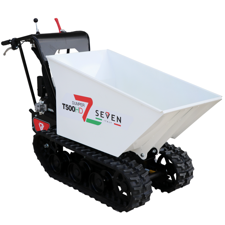 Seven Italy T500HD GX200 tela alustainen minidumppperi hydraulinen kippilava 500 kg