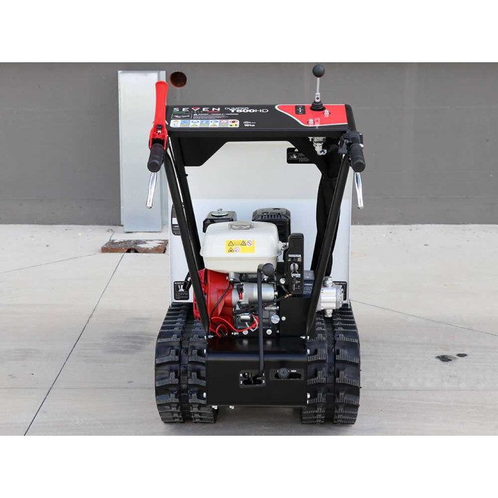 Seven Italy T500HD GX200 -tela-alustainen minidumppperi, hydraulinen kippilava, 500 kg