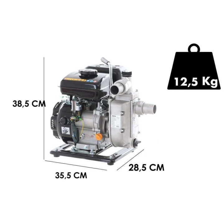 Rato RT40ZB20-1.1Q bensiinikäyttöinen itseimevä vesipumppu, 40 mm