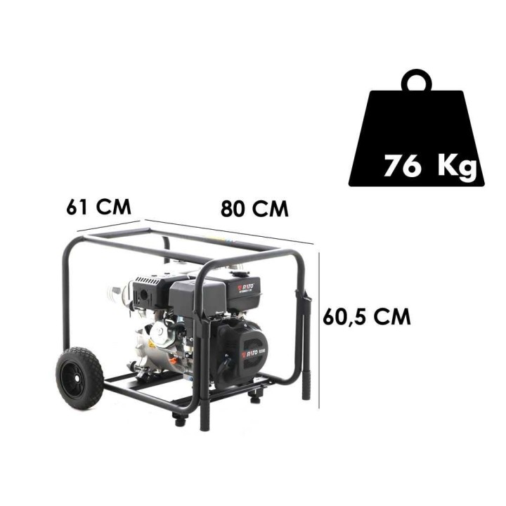 RATO RT100NB26 likavesipumppu, 13 HP, 100 mm liitännät