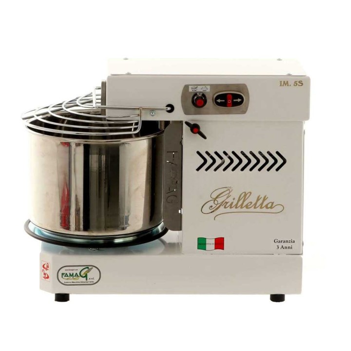 Famag Grilletta IM 5S/230 10 Velocità HH -spiraalitaikinakone, 5 kg, 230 V