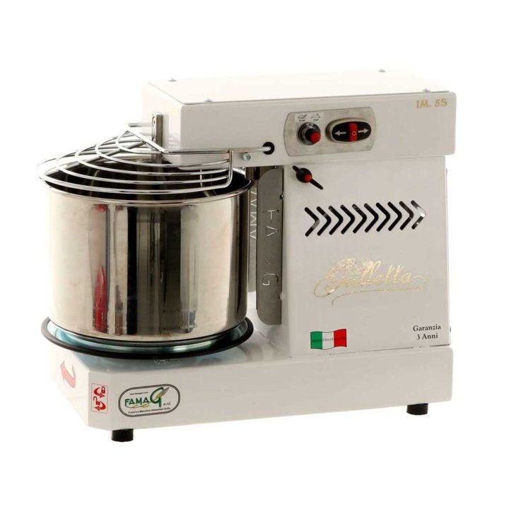 Famag Grilletta IM 5S/230 10 Velocità HH -spiraalitaikinakone, 5 kg, 230 V