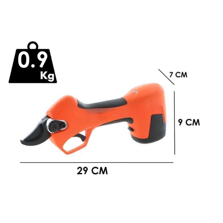 Stocker Vulcano E-25 TR akkukäyttöiset oksasakset, 14,4 V, 25 mm, 2 akkua