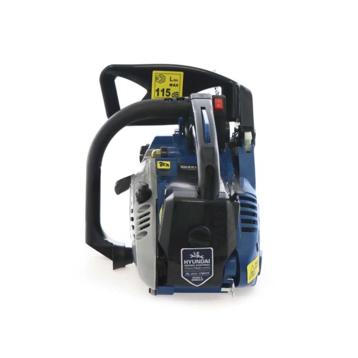 Hyundai LD825A oksasaha, 25 cm, 1,2 HP, kuljetuslaukku