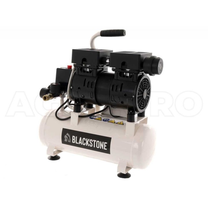 BlackStone SBC 09-07 hiljainen öljytön sähkökompressori, 8 l, 230 V