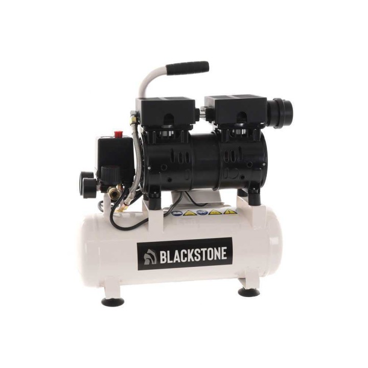 BlackStone SBC 09-07 hiljainen öljytön sähkökompressori, 8 l, 230 V
