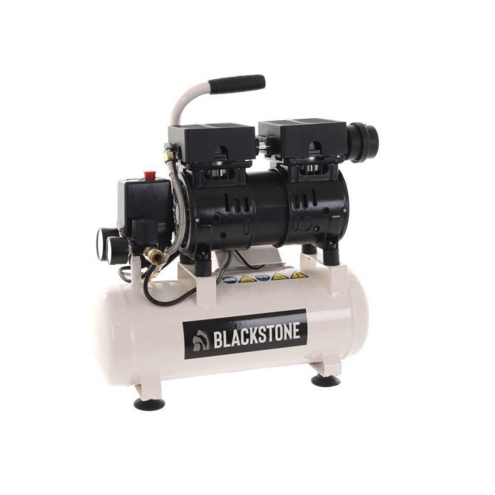 BlackStone SBC 09-07 hiljainen öljytön sähkökompressori, 8 l, 230 V
