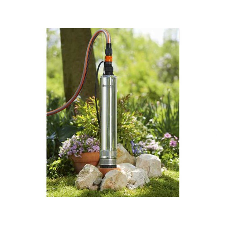 Gardena 5500/5 Inox uppopumppu kirkkaalle vedelle, 850 W, 5 500 l/h