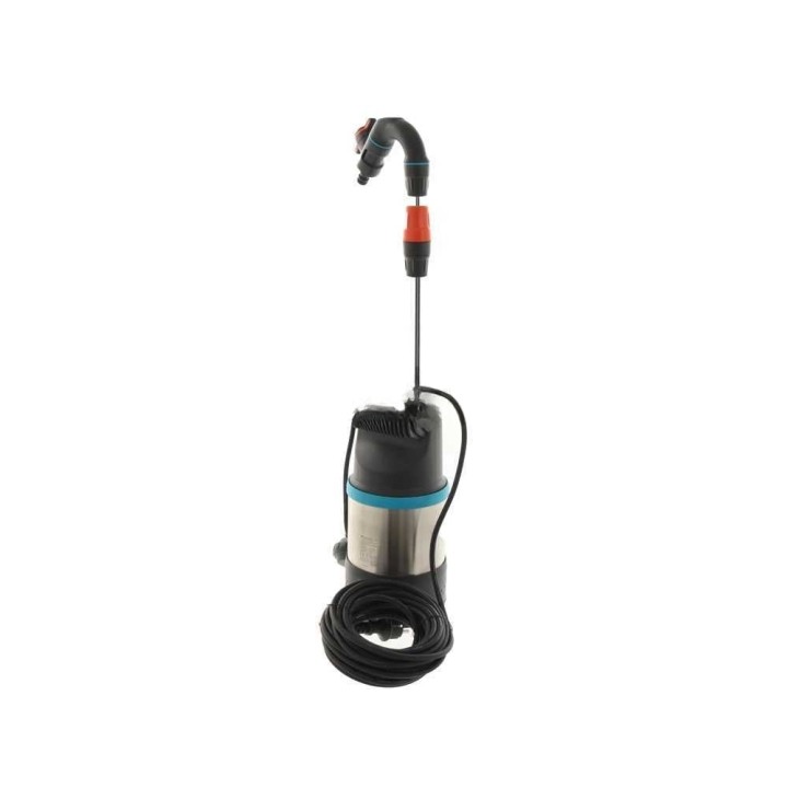 Gardena 4700/2 Inox uppopumppu kirkkaalle vedelle, 550 W, 4 700 l/h, 23 m