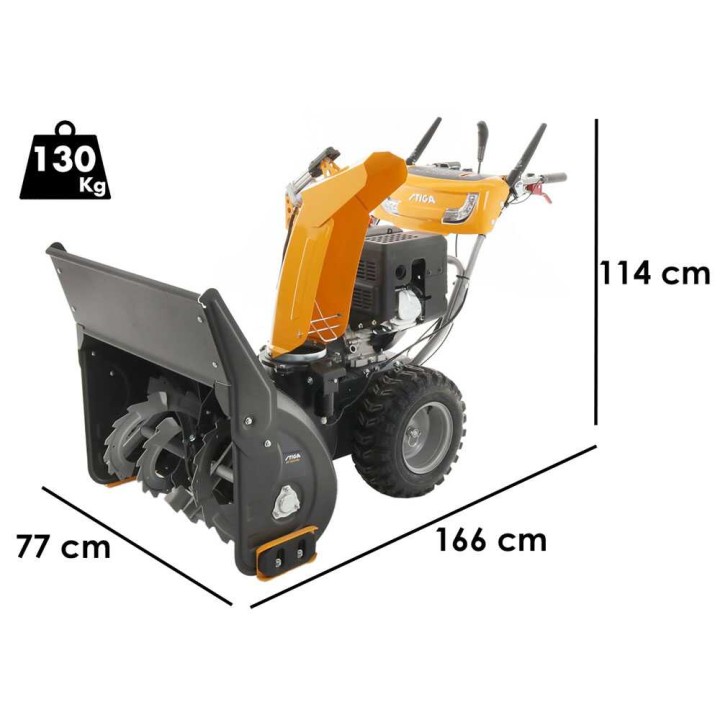 Stiga ST 7276 PH -lumilinko, 420 cm³, 12 HP, 72 cm, WS420