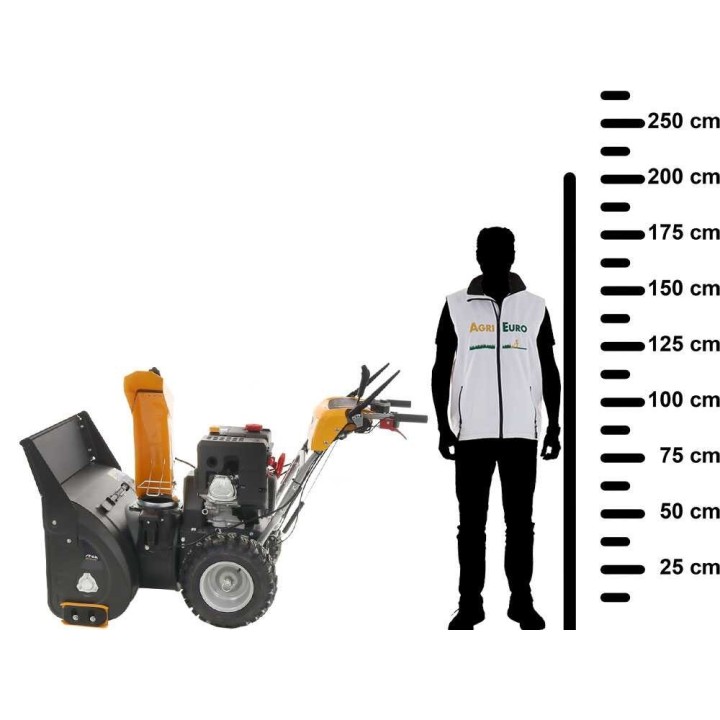Stiga ST 7276 PH -lumilinko, 420 cm³, 12 HP, 72 cm, WS420
