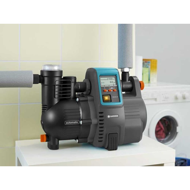 Gardena 5000/5E LCD automaattipumppu, 1 300 W, 5 000 l/h, 50 m