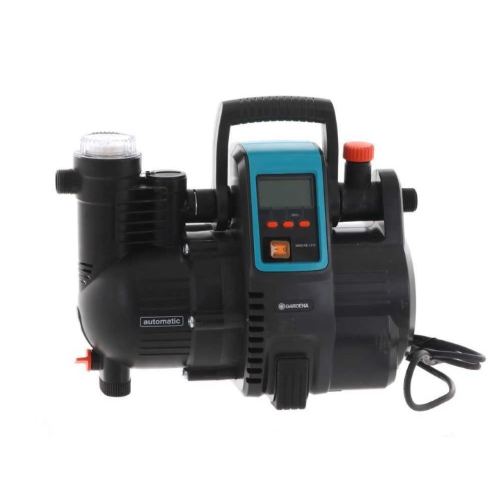 Gardena 5000/5E LCD automaattipumppu, 1 300 W, 5 000 l/h, 50 m