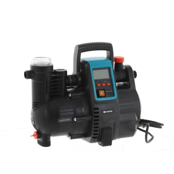 Gardena 5000/5E LCD automaattipumppu, 1 300 W, 5 000 l/h, 50 m