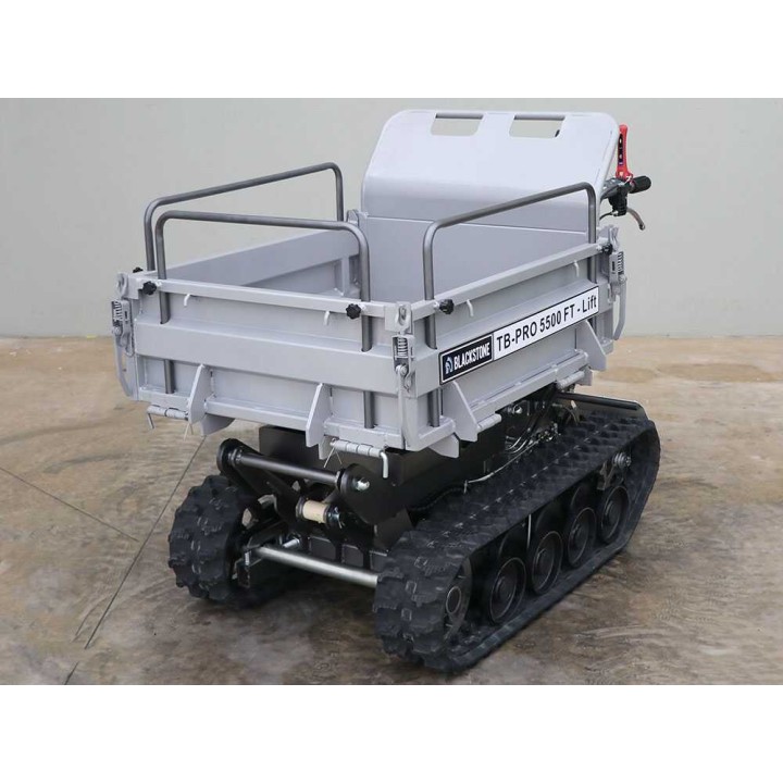Blackstone TB-PRO 5500 FT-Lift telaketjukärry nostolavalla, 500 kg, 5,6 HP