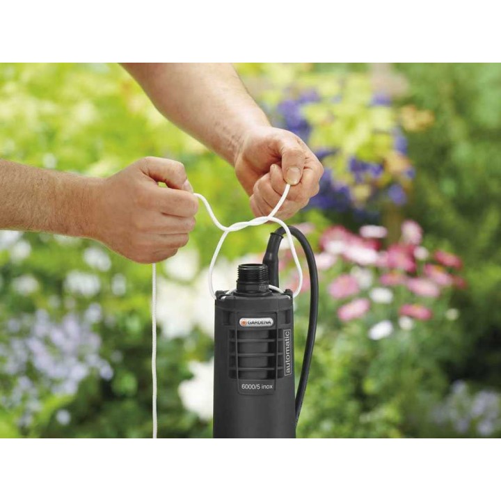 Gardena 6000/5 Inox Automatic syväkaivopumppu, 950 W, 6 000 l/h, kirkas vesi