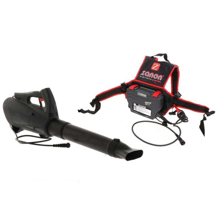 Zanon Dragos 900-T -akkupuhallin, 800 W, 50,4 V, 6,4 Ah