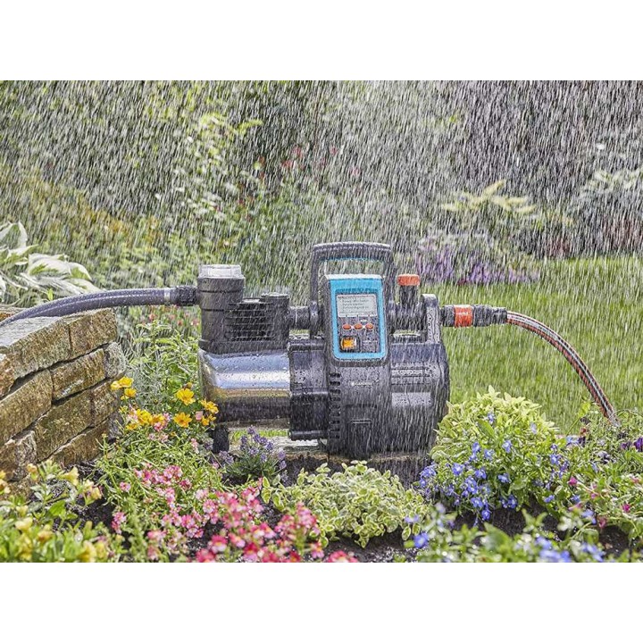 Gardena 6000/6E LCD Inox automaattipumppu, 1 300 W, 6 000 l/h, 55 m