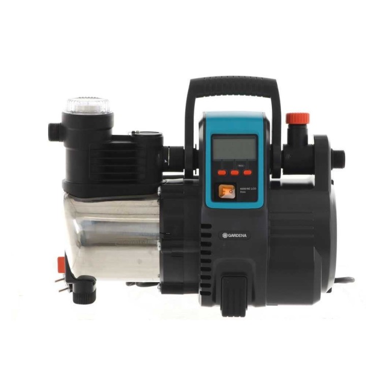 Gardena 6000/6E LCD Inox automaattipumppu, 1 300 W, 6 000 l/h, 55 m