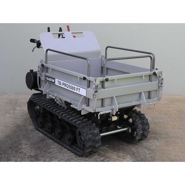 Blackstone TB-PRO 5500 FT telaketjukärry, 500 kg, hydraulinen kippi, 5,6 HP