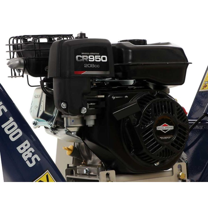 BullMach Hercules 65 B&S -biotriturare, Briggs & Stratton CR950, 7 HP