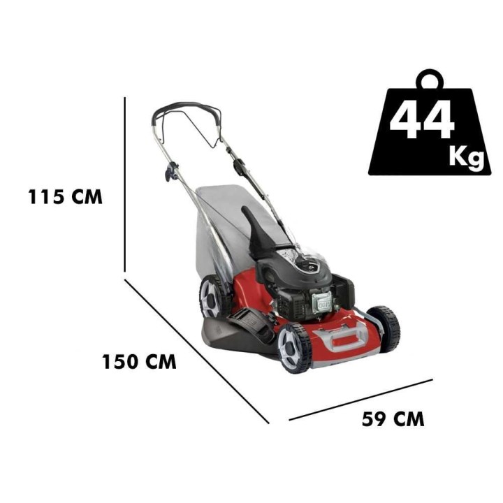 CastelGarden XM 55 S vetävä bensiiniruohonleikkuri, 53 cm, 5,5 HP
