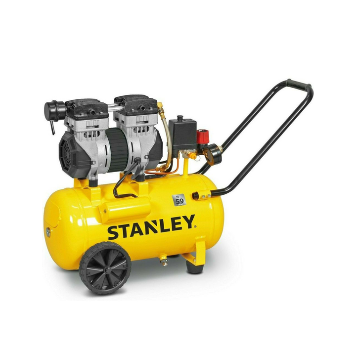 Stanley DST 150 8 50 SXCMS1350HE öljytön hiljainen kompressori 1 3 HP 50 l