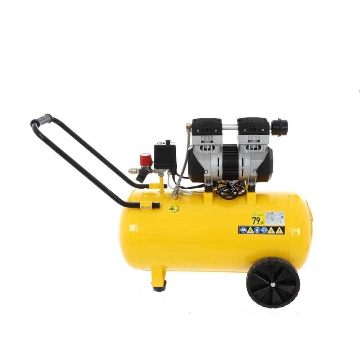Stanley DST 150/8/50 SXCMS1350HE öljytön hiljainen kompressori, 1,3 HP, 50 l
